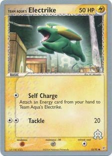 Team Aqua's Electrike (53/95) (Blaziken Tech - Chris Fulop) [World Championships 2004] | Dragon's Lair Comics and Fantasy Houston TX