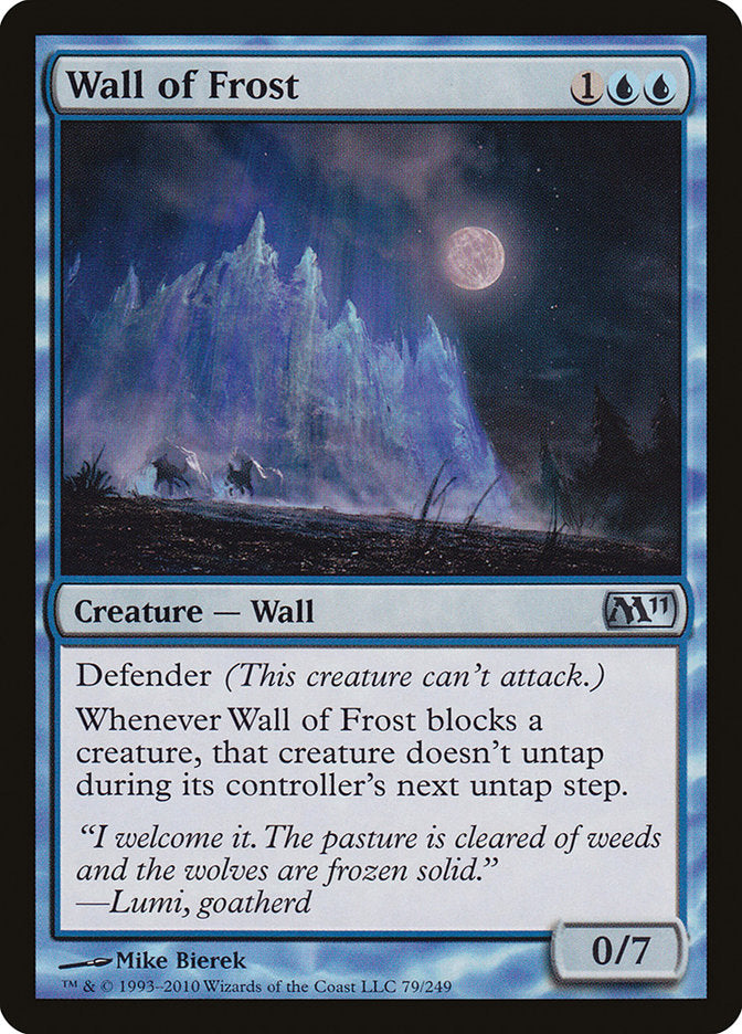 Wall of Frost [Magic 2011] | Dragon's Lair Comics and Fantasy Houston TX