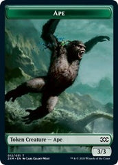 Ape // Beast Double-Sided Token [Double Masters Tokens] | Dragon's Lair Comics and Fantasy Houston TX