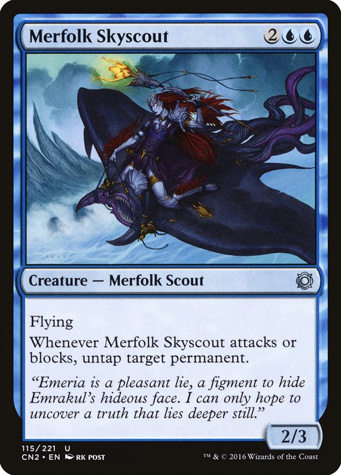 Merfolk Skyscout [Conspiracy: Take the Crown] | Dragon's Lair Comics and Fantasy Houston TX