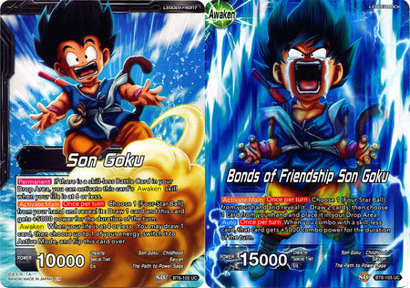 Son Goku // Bonds of Friendship Son Goku (BT6-105) [Destroyer Kings] | Dragon's Lair Comics and Fantasy Houston TX