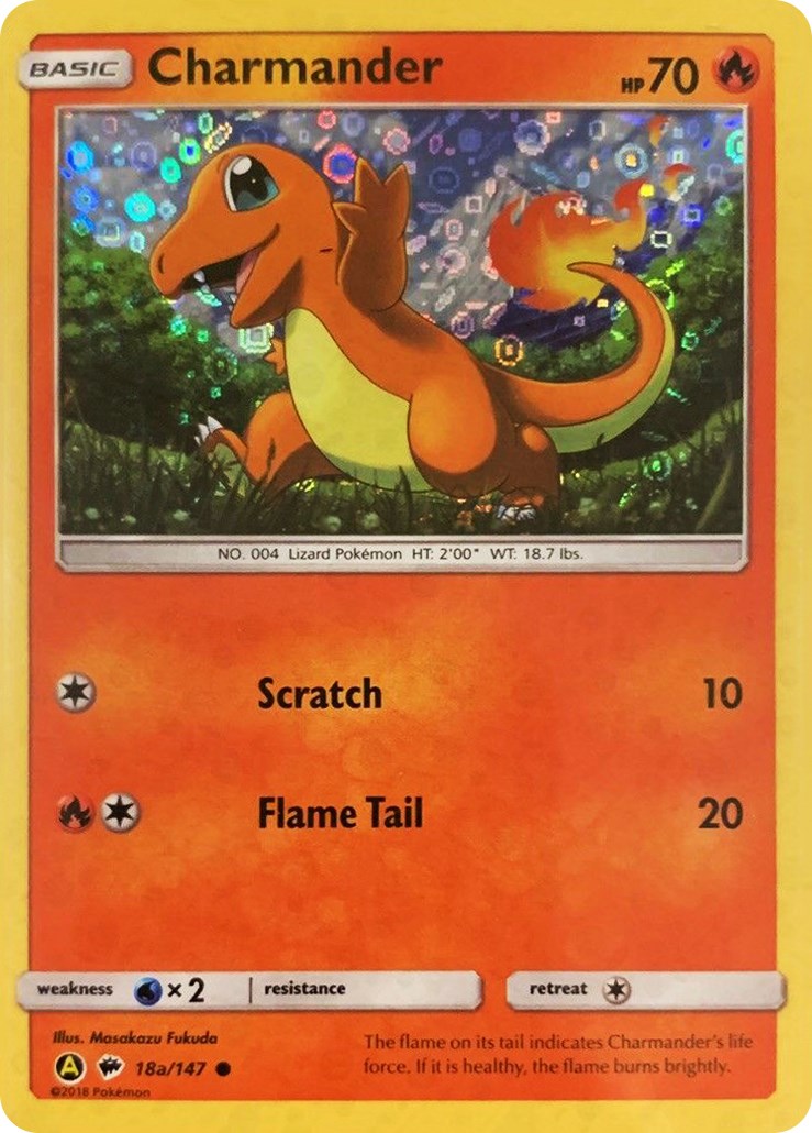 Charmander (18a/147) (General Mills Cereal Foil) [Alternate Art Promos] | Dragon's Lair Comics and Fantasy Houston TX