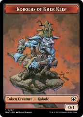 Bird // Kobolds of Kher Keep Double-Sided Token [March of the Machine Commander Tokens] | Dragon's Lair Comics and Fantasy Houston TX