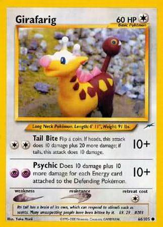 Girafarig (66/105) [Neo Destiny Unlimited] | Dragon's Lair Comics and Fantasy Houston TX