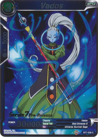 Vados (BT7-038_PR) [Assault of the Saiyans Prerelease Promos] | Dragon's Lair Comics and Fantasy Houston TX