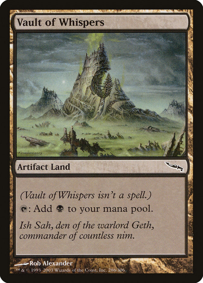 Vault of Whispers [Mirrodin] | Dragon's Lair Comics and Fantasy Houston TX