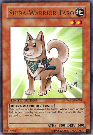 Shiba-Warrior Taro [YAP1-EN008] Ultra Rare | Dragon's Lair Comics and Fantasy Houston TX