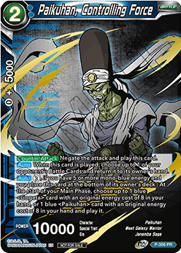 Paikuhan, Controlling Force (Gold Stamped) (P-356) [Tournament Promotion Cards] | Dragon's Lair Comics and Fantasy Houston TX