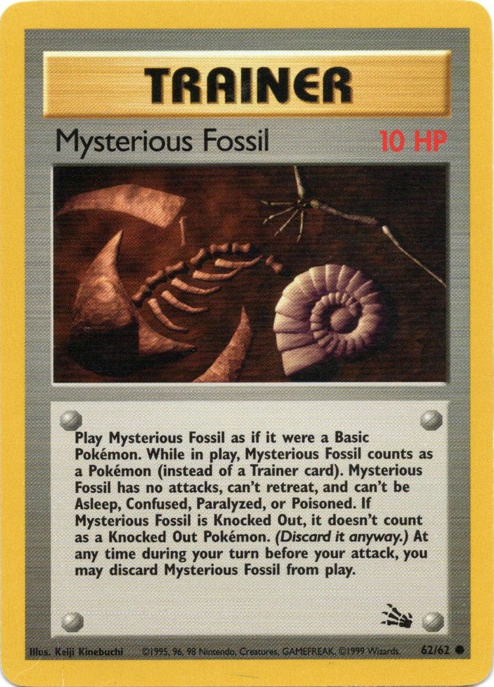 Mysterious Fossil (62/62) [Fossil Unlimited] | Dragon's Lair Comics and Fantasy Houston TX