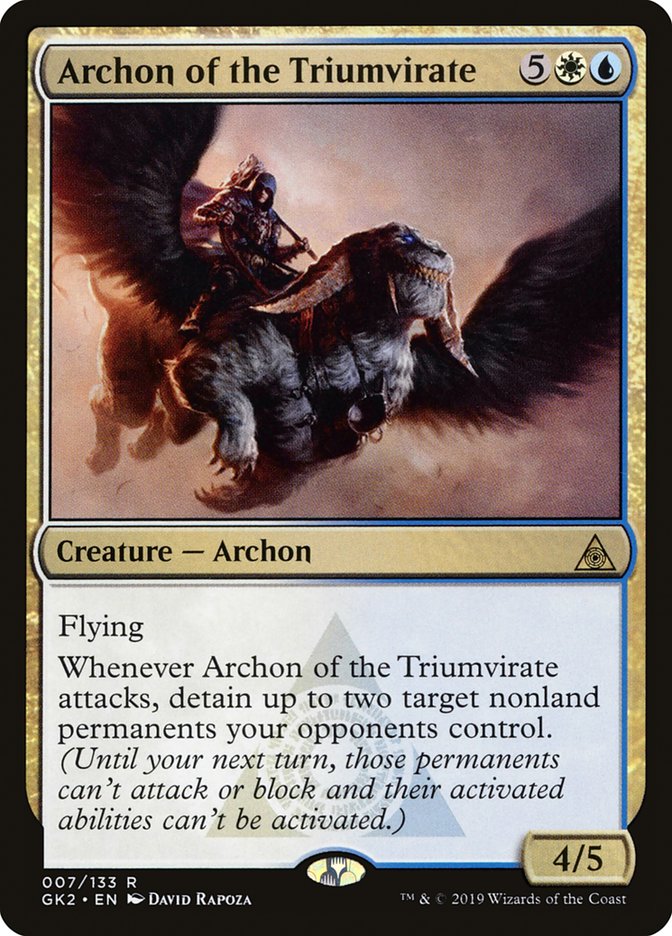 Archon of the Triumvirate [Ravnica Allegiance Guild Kit] | Dragon's Lair Comics and Fantasy Houston TX