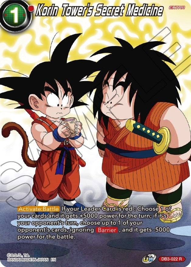 Korin Tower's Secret Medicine (DB3-022) [Theme Selection: History of Son Goku] | Dragon's Lair Comics and Fantasy Houston TX