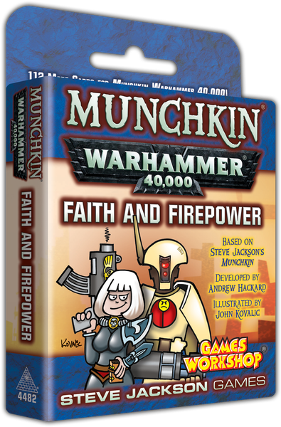 Munchkin Warhammer 40,000: Faith and Firepower | Dragon's Lair Comics and Fantasy Houston TX