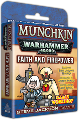 Munchkin Warhammer 40,000: Faith and Firepower | Dragon's Lair Comics and Fantasy Houston TX