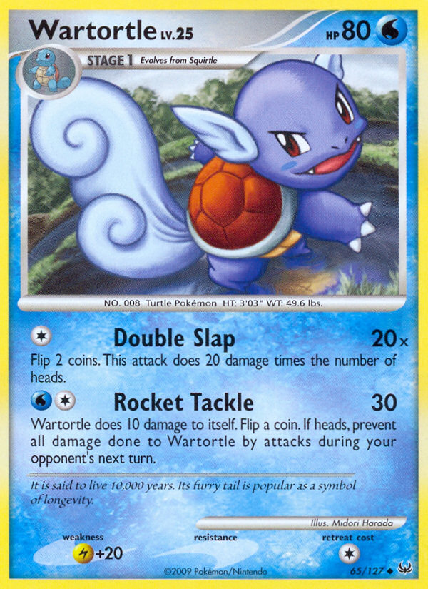 Wartortle (65/127) [Platinum: Base Set] | Dragon's Lair Comics and Fantasy Houston TX