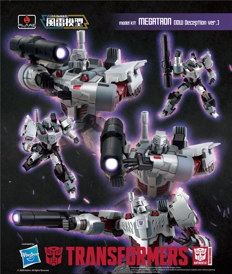 Megatron IDW Flame Toys Furai Model | Dragon's Lair Comics and Fantasy Houston TX