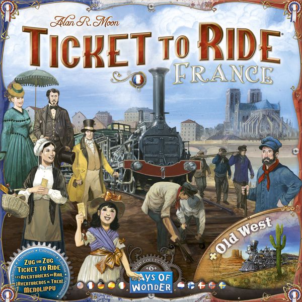 Ticket to Ride: France and the Old West | Dragon's Lair Comics and Fantasy Houston TX