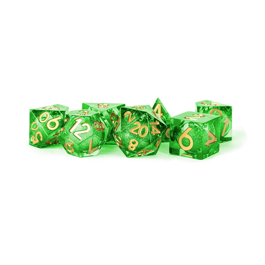 MDG Rose Dice Poly 7 Dice Set | Dragon's Lair Comics and Fantasy Houston TX