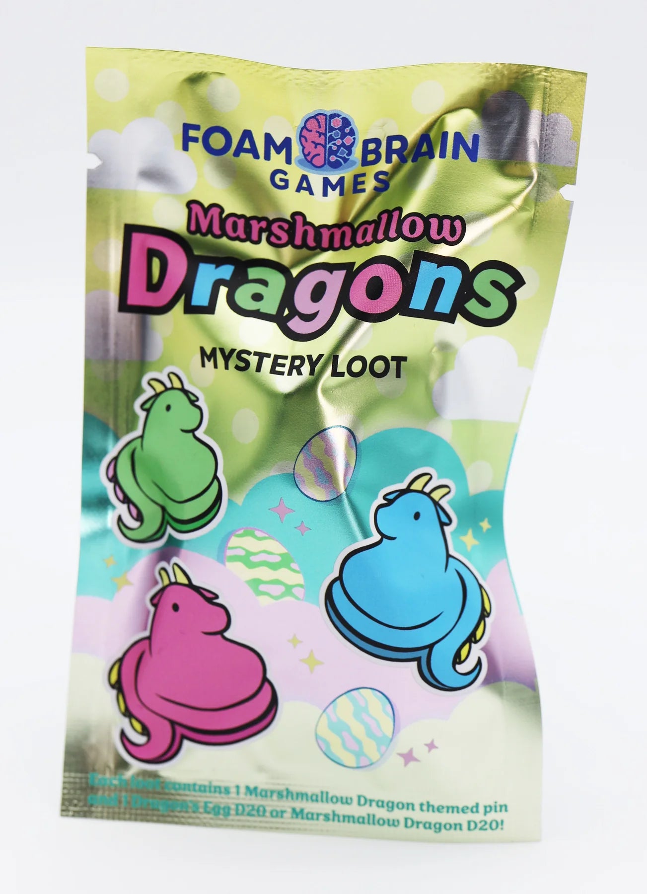 Foam Brain Mystery Bag: Marshmallow Dragon | Dragon's Lair Comics and Fantasy Houston TX