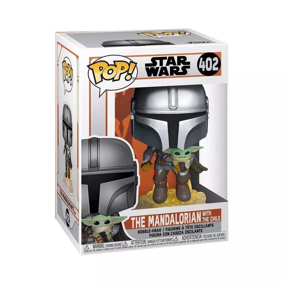 Star Wars The Mandalorian Flying POP! | Dragon's Lair Comics and Fantasy Houston TX