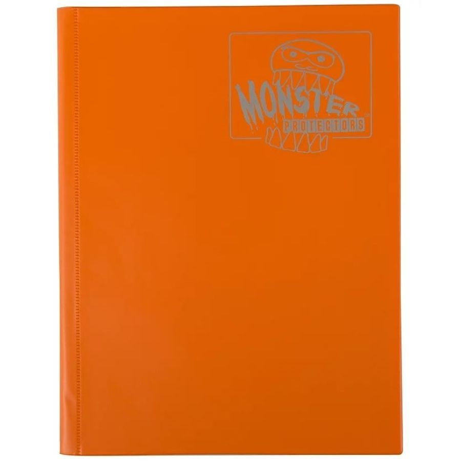 Monster Binder: 9 Pocket Matte Orange | Dragon's Lair Comics and Fantasy Houston TX