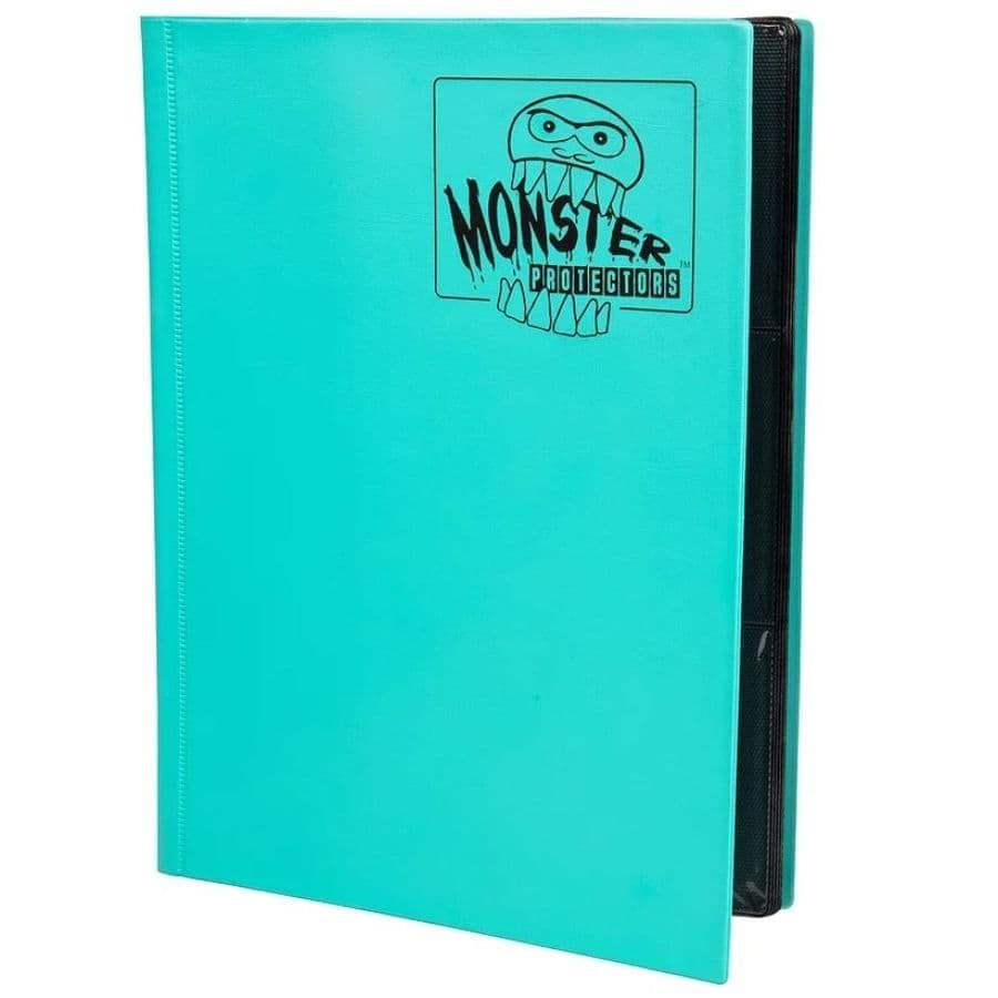 Monster Binder 9-Pocket Matte Teal | Dragon's Lair Comics and Fantasy Houston TX