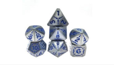 Game Habit Starship Dice Goblin Metal Poly 7 Dice Set | Dragon's Lair Comics and Fantasy Houston TX