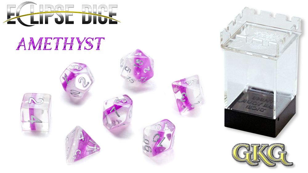 Eclipse Dice: Amethyst | Dragon's Lair Comics and Fantasy Houston TX