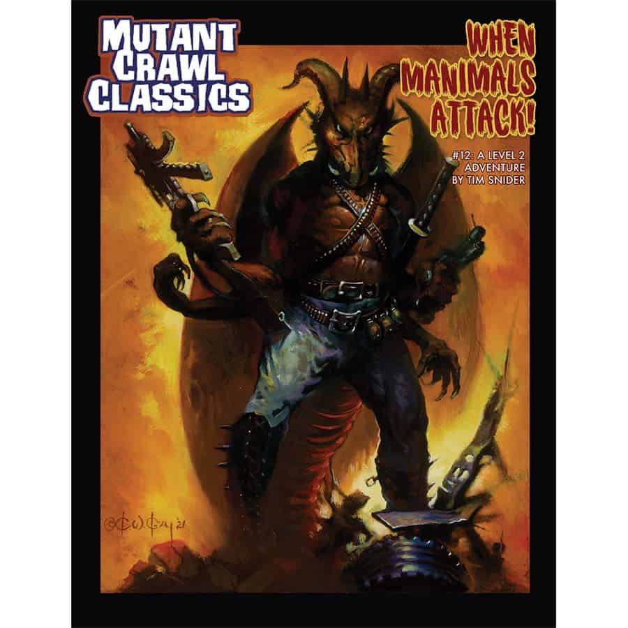 Mutant Crawl Classics 12 When Mammals Attack | Dragon's Lair Comics and Fantasy Houston TX