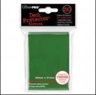 Ultra Pro Deck Protector Pack Solid 50CT - Solid Green | Dragon's Lair Comics and Fantasy Houston TX