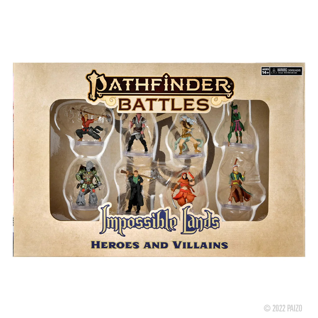 Pathfinder Battles: Impossible Lands - Heroes and Villains Boxed Set | Dragon's Lair Comics and Fantasy Houston TX