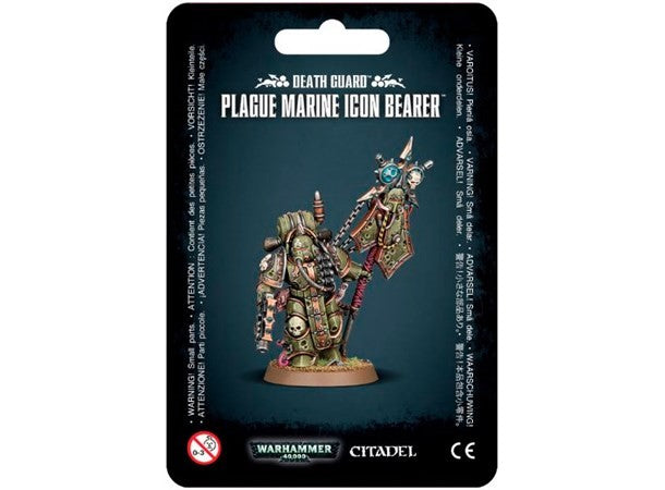 Warhammer 40K: Plague Marine Icon Bearer | Dragon's Lair Comics and Fantasy Houston TX