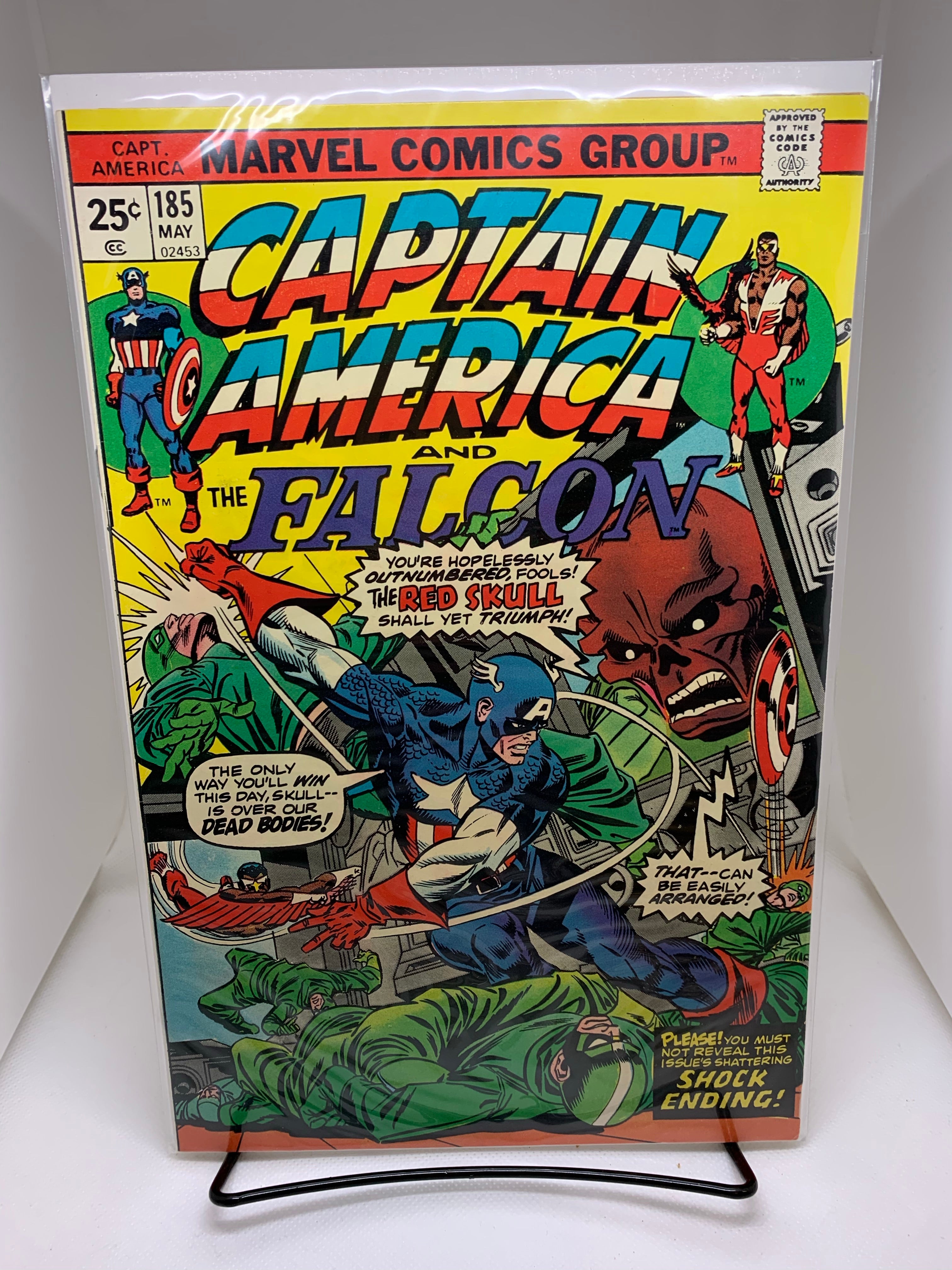 Captain America #185 | Dragon's Lair Comics and Fantasy Houston TX