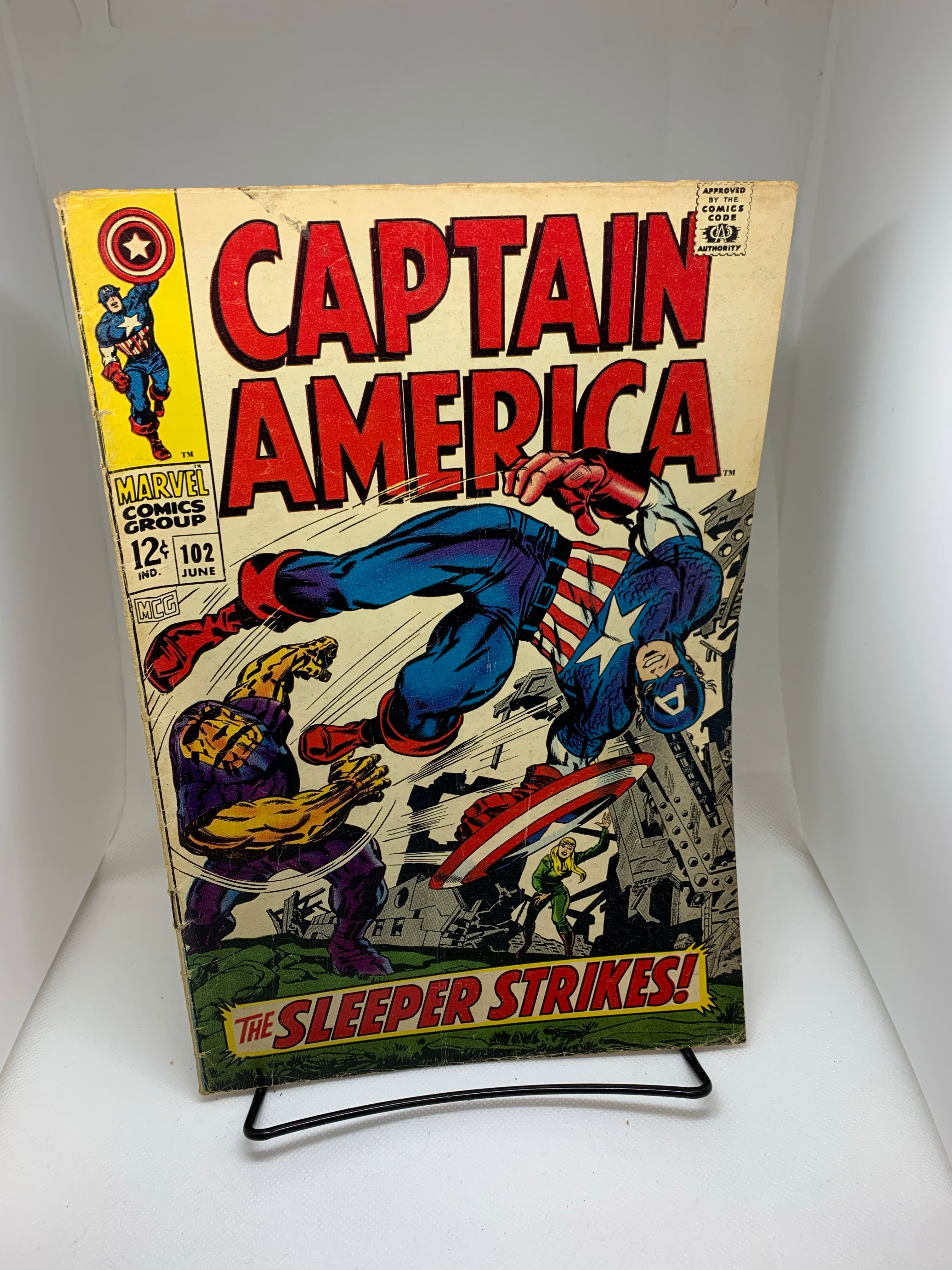 Captain America #102 | Dragon's Lair Comics and Fantasy Houston TX