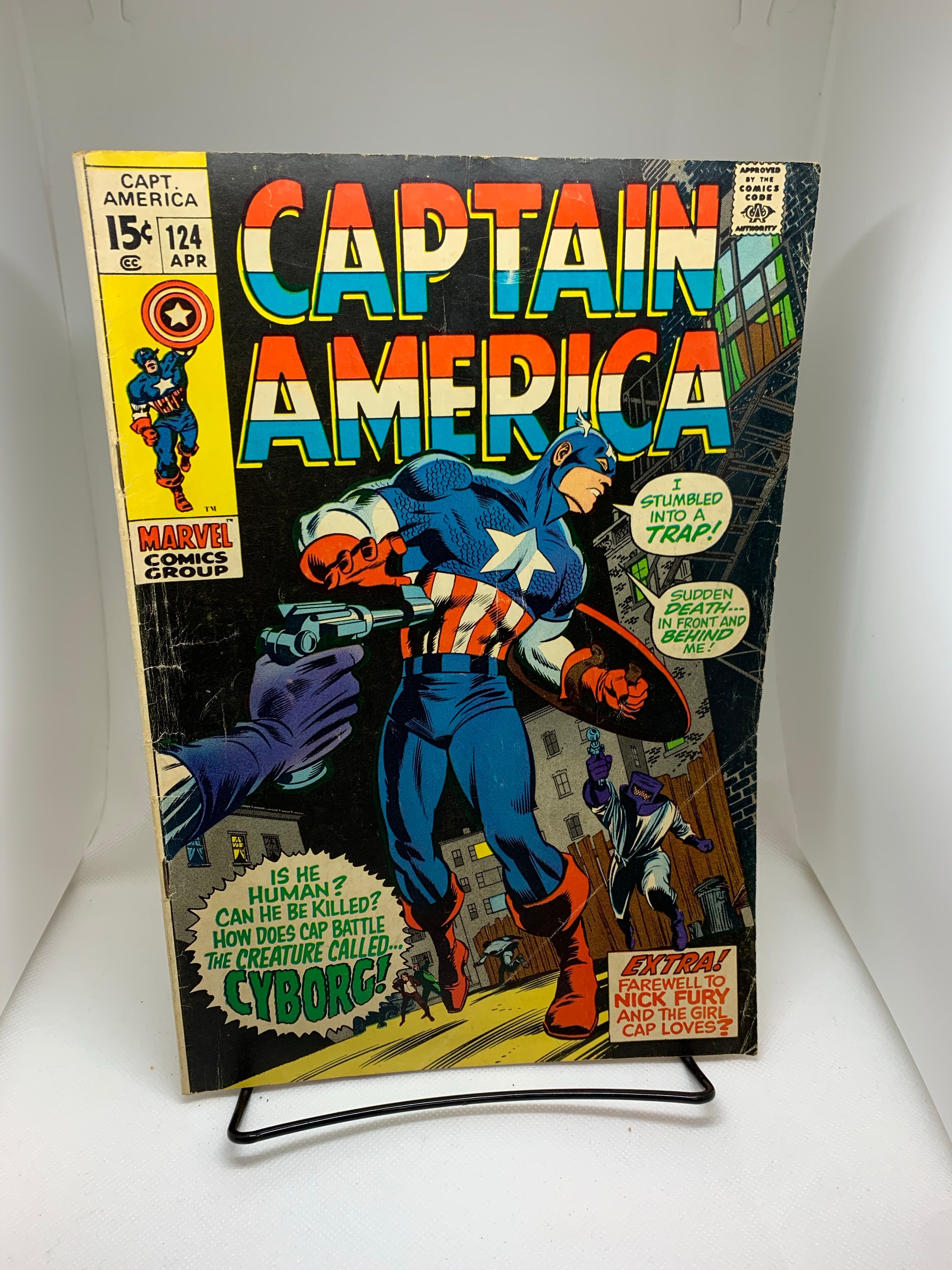 Captain America #124 | Dragon's Lair Comics and Fantasy Houston TX