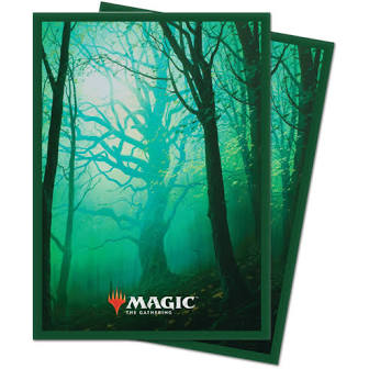 Ultra Pro Matte Sleeves: MTG Forrest 100CT | Dragon's Lair Comics and Fantasy Houston TX