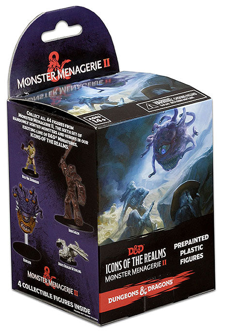 Wizkids  Dungeons and Dragons Fantasy Miniatures: Icons of the Realms Set 6 Monster Menagerie 2 Standard Booster | Dragon's Lair Comics and Fantasy Houston TX