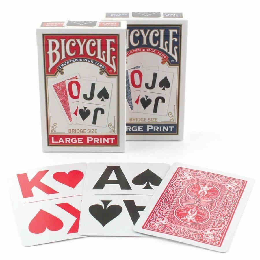 Bicycle Playing Cards: Bridge (Large) | Dragon's Lair Comics and Fantasy Houston TX