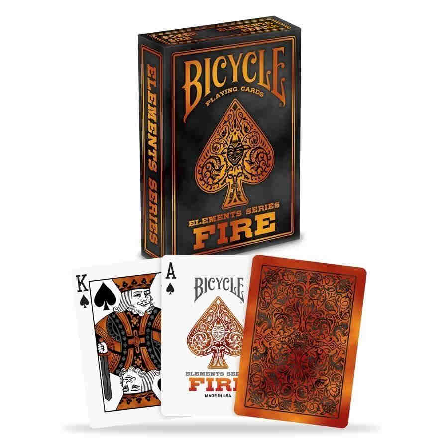 Bicycle Playing Cards: Fire | Dragon's Lair Comics and Fantasy Houston TX