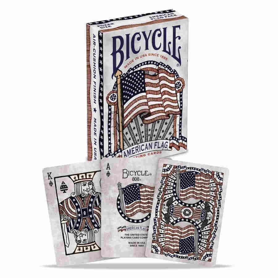 Bicycle Playing Cards: American Flag | Dragon's Lair Comics and Fantasy Houston TX