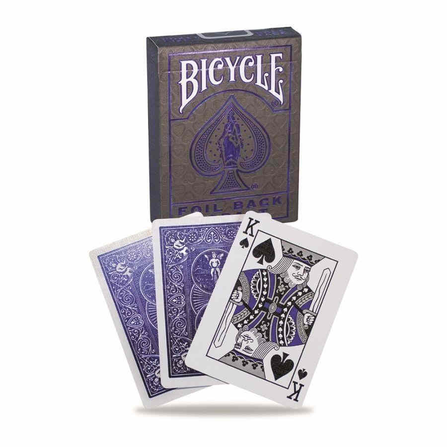 Bicycle Playing Cards: Metalluxe Blue | Dragon's Lair Comics and Fantasy Houston TX