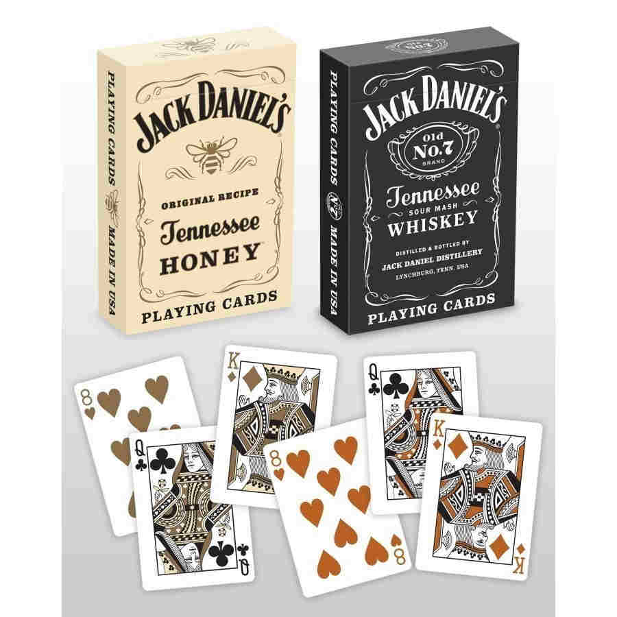 Bicycle Playing Cards: Jack Daniel's Black and Honey | Dragon's Lair Comics and Fantasy Houston TX