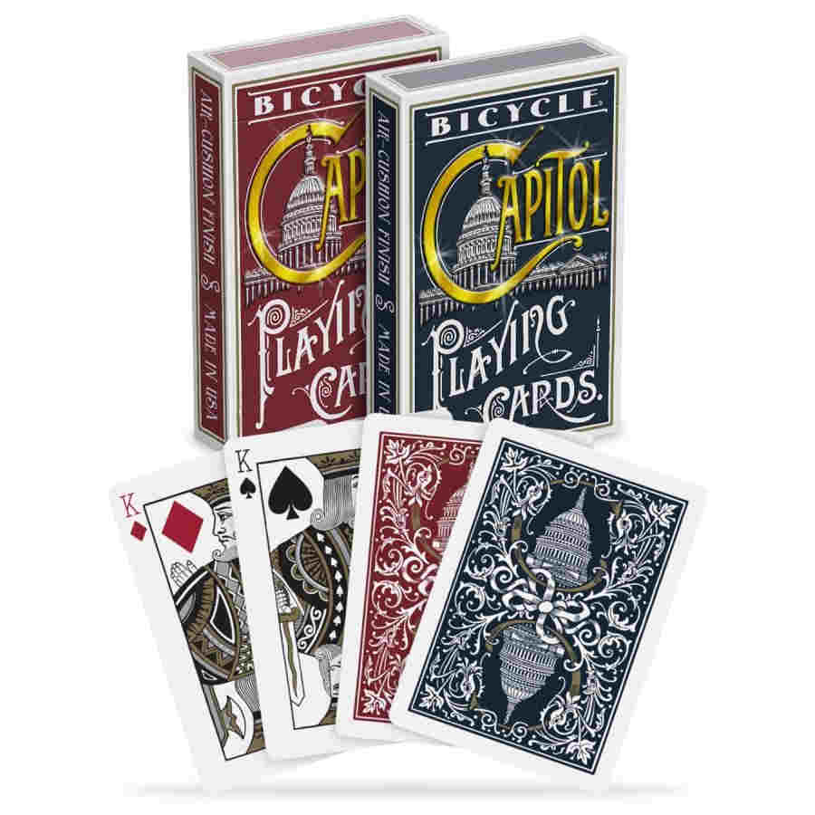 Bicycle Playing Cards: Capitol Red and Blue | Dragon's Lair Comics and Fantasy Houston TX