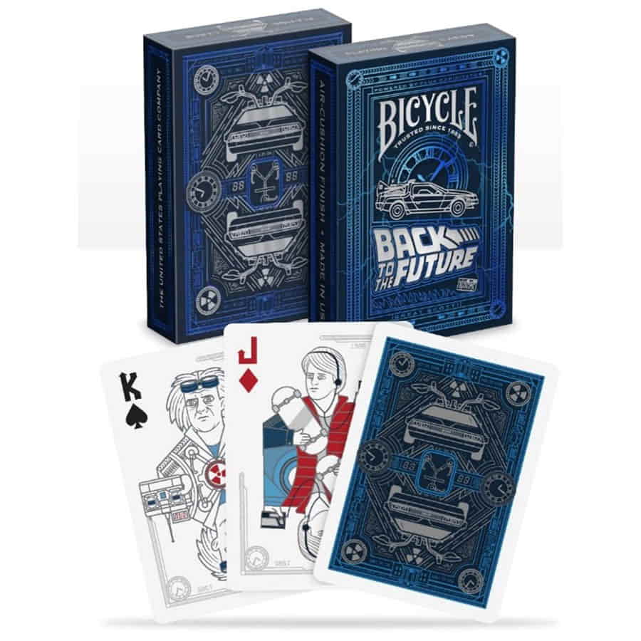 Bicycle Playing Cards Back to the Future | Dragon's Lair Comics and Fantasy Houston TX