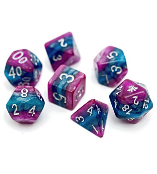 Halfsies Thought Dice Reality Shards Poly 7 Set | Dragon's Lair Comics and Fantasy Houston TX