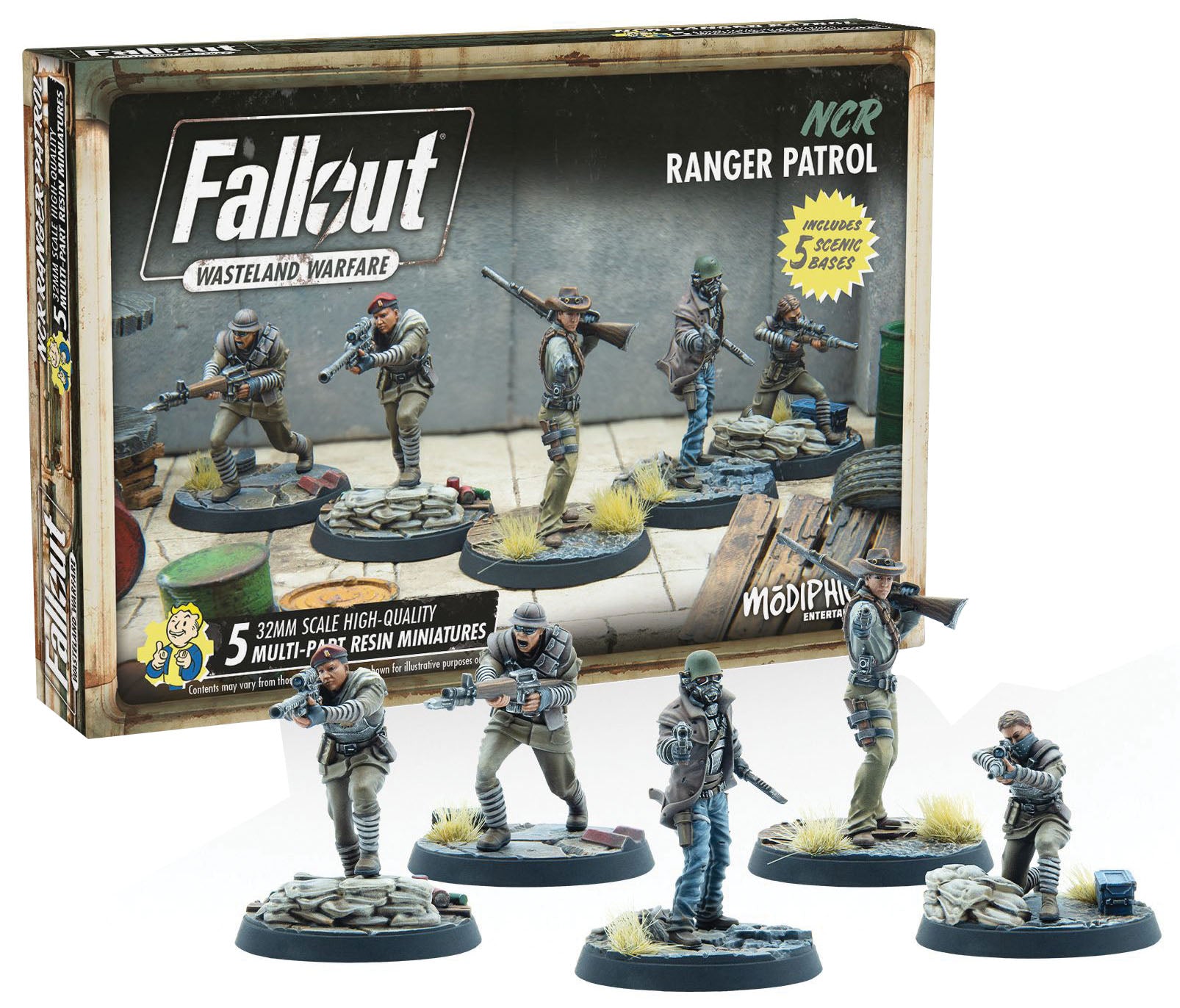 Fallout Wasteland Warfare: NCR Rangers | Dragon's Lair Comics and Fantasy Houston TX