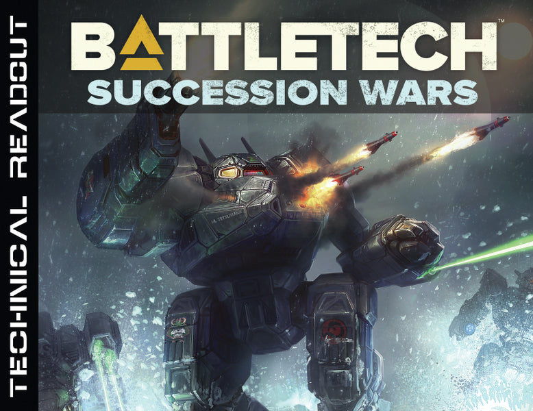 Battletech: Technical Readout Succession Wars | Dragon's Lair Comics and Fantasy Houston TX