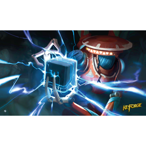 Keyforge: Positron Bolt Playmat | Dragon's Lair Comics and Fantasy Houston TX