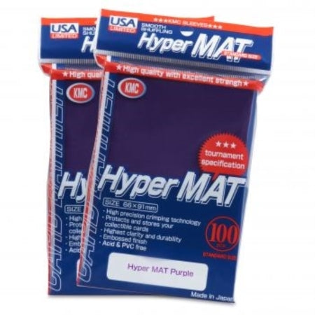 KMC Hyper Matte 100 ct Assorted Colors | Dragon's Lair Comics and Fantasy Houston TX