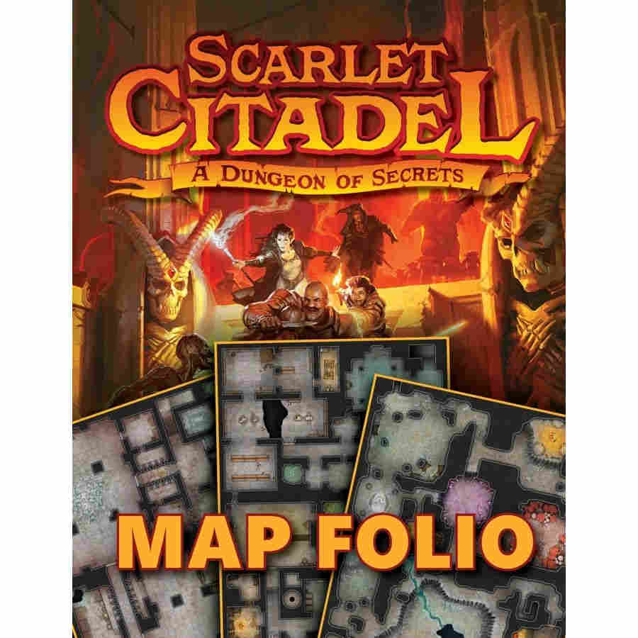 Scarlet Citadel Map Folio (5E) | Dragon's Lair Comics and Fantasy Houston TX