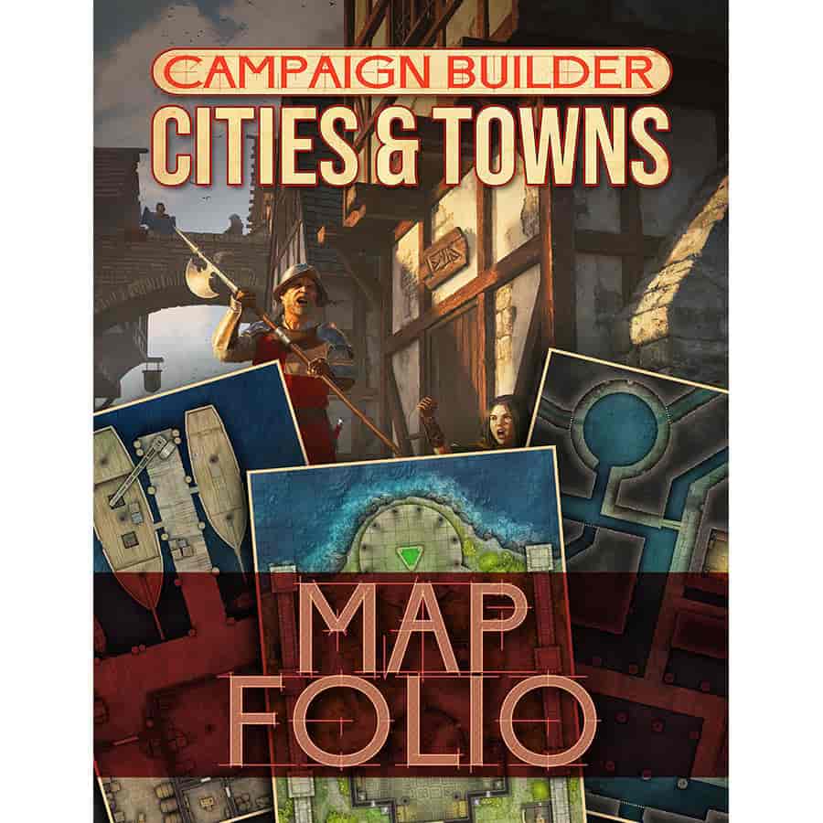 Campaign Builder: Cities and Towns Map Folio | Dragon's Lair Comics and Fantasy Houston TX